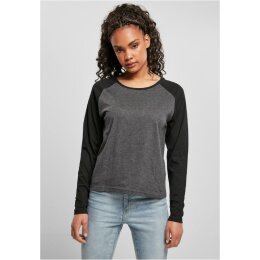 Urban Classics - Ladies Contrast Raglan Longsleeve...