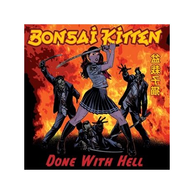 BONSAI KITTEN - DONE WITH HELL (LTD 180G YELLOW RED SPLASH LP) - LP