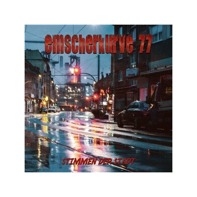 EMSCHERKURVE 77 - STIMMEN DER STADT (TRANSPARENT RED STRIPED LP) - LP