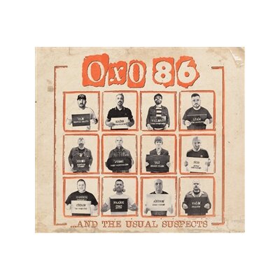 OXO 86 - AND THE USUAL SUSPECTS (BLACK VINYL) - LP