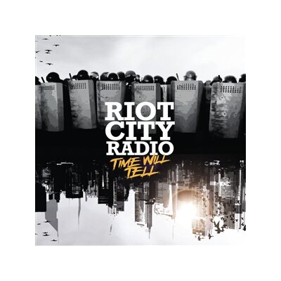 RIOT CITY RADIO - TIME WILL TELL (BLACK/WHITE MARBLED LP) - LP
