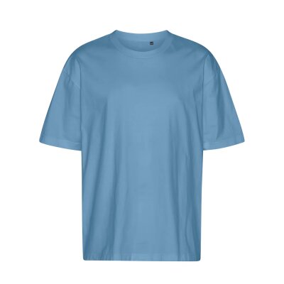 Neutral - Tiger Cotton Oversized T-Shirt (T60011 ) - dusty indigo