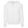 Bella + Canvas - 3739 Unisex Poly-Cotton Fleece Full-Zip Hoodie - DTG white