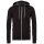 Bella + Canvas - 3739 Unisex Poly-Cotton Fleece Full-Zip Hoodie - dark grey heather