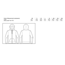 Bella + Canvas - 3739 Unisex Poly-Cotton Fleece Full-Zip Hoodie - forest