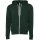 Bella + Canvas - 3739 Unisex Poly-Cotton Fleece Full-Zip Hoodie - forest L
