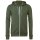 Bella + Canvas - 3739 Unisex Poly-Cotton Fleece Full-Zip Hoodie - military green