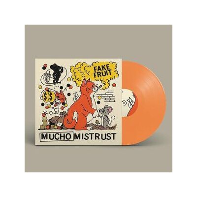 FAKE FRUIT - MUCHO MISTRUST (ORANGE COLORED) - LP