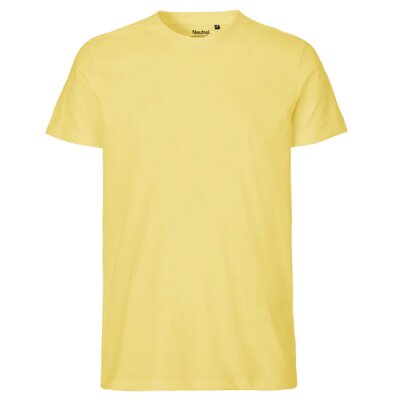 Neutral - Mens Fit T-Shirt (O61001) - dusty yellow