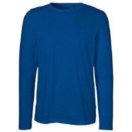 Neutral - Mens Long  Sleeve T-Shirt (O61050) - royal L