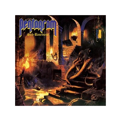 PENTAGRAM - SUB-BASEMENT - LTD YELLOW/ORANGE/BLUE A/B-SIDE EFFECT - LP