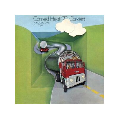 CANNED HEAT - 70 CONCERT RECORDED LIVE IN EUROPE - LP