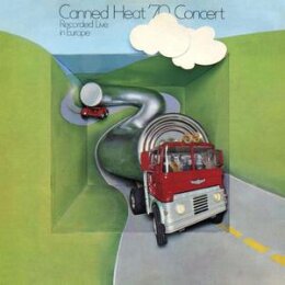 CANNED HEAT - 70 CONCERT RECORDED LIVE IN EUROPE - LP