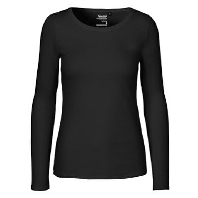Neutral - Ladies Longsleeve T-Shirt (O81050) - black L