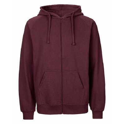 Neutral - Men´s Zip Hoodie (NE63301) - bordeaux XL