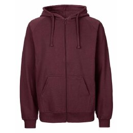 Neutral - Men´s Zip Hoodie (NE63301) - bordeaux XL
