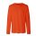Neutral - Mens Long  Sleeve T-Shirt (O61050) - orange