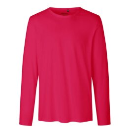 Neutral - Mens Long  Sleeve T-Shirt (O61050) - pink