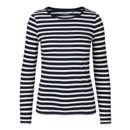 Neutral - Ladies Longsleeve T-Shirt (O81050) - navy white...