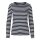 Neutral - Ladies Longsleeve T-Shirt (O81050) - navy white striped M