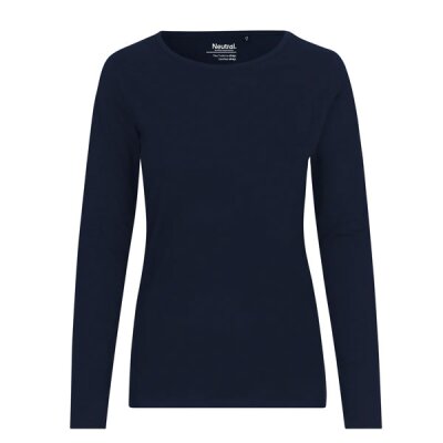 Neutral - Ladies Longsleeve T-Shirt (O81050) - navy