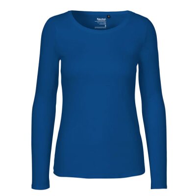 Neutral - Ladies Longsleeve T-Shirt (O81050) - royal