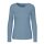 Neutral - Ladies Longsleeve T-Shirt (O81050) - dusty indigo S