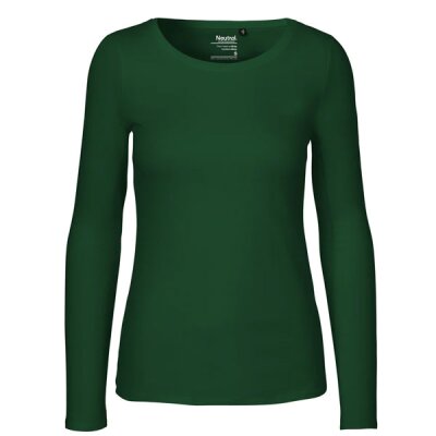 Neutral - Ladies Longsleeve T-Shirt (O81050) - bottle green L