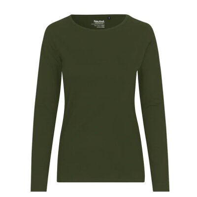 Neutral - Ladies Longsleeve T-Shirt (O81050) - military