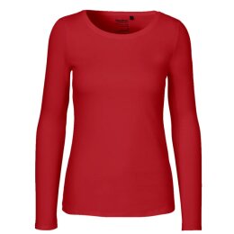 Neutral - Ladies Longsleeve T-Shirt (O81050) - red S