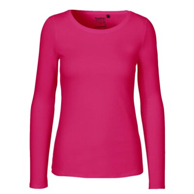 Neutral - Ladies Longsleeve T-Shirt (O81050) - pink