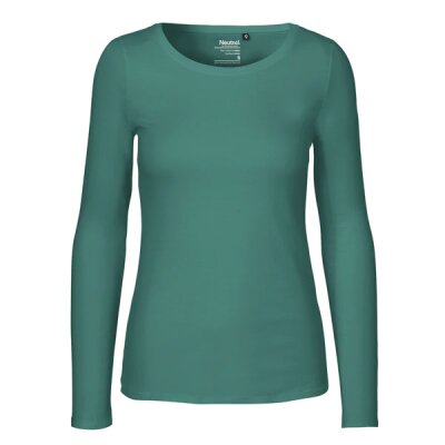 Neutral - Ladies Longsleeve T-Shirt (O81050) - teal L