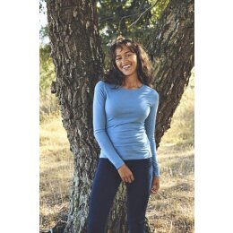 Neutral - Ladies Longsleeve T-Shirt (O81050) - teal XL