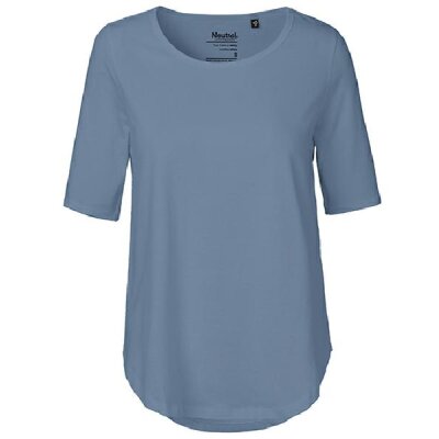 Neutral - Ladies Half Sleeve T-Shirt (O81004) - dusty indigo