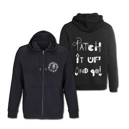 The Sensitives - Patch It Up... - Kapuzenzipper - black XL