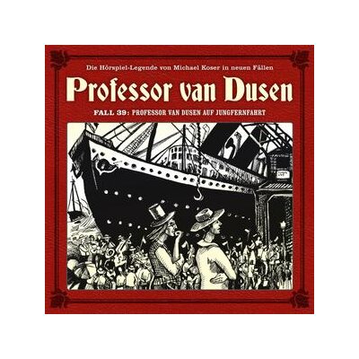 VOLLBRECHT, BERND/TEGELER, NICOLAI - PROFESSOR VAN DUSEN AUF JUNGFERNFAHRT (NEUE FÄLLE 39) - CD