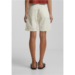 Urban Classics - TB6210 Ladies Organic Cotton Bermuda Pants - whitesand