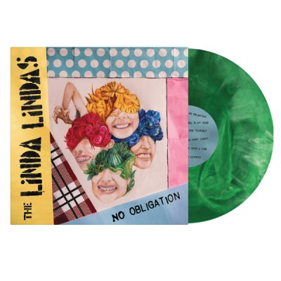LINDA LINDAS, THE - NO OBLIGATION (GALAXY GREEN EDIT.) - LP