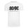 Merchcode - MC480 ACDC Back In Black Tee - white