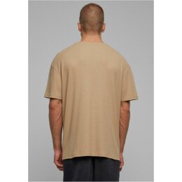 Urban Classics - TB6676 Waffle Tee - unionbeige