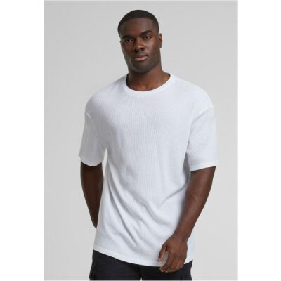 Urban Classics - TB6676 Waffle Tee - white