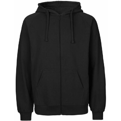 Neutral - Unisex Tiger Hoodie with Zip (T63301) - black XXL