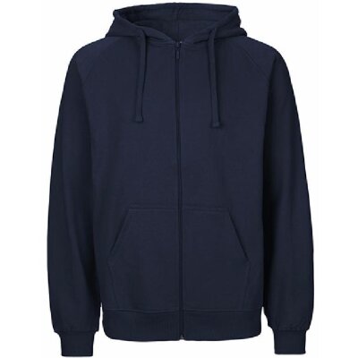 Neutral - Unisex Tiger Hoodie with Zip (T63301) - navy
