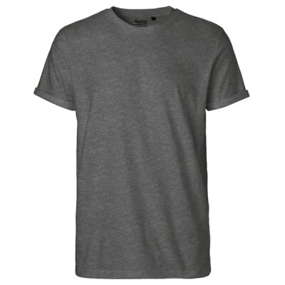 Neutral - Mens  Roll Up Sleeve T-Shirt (O60012) - dark heather