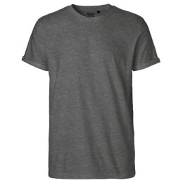 Neutral - Mens  Roll Up Sleeve T-Shirt (O60012) - dark heather