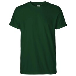Neutral - Mens  Roll Up Sleeve T-Shirt (O60012) - bottle green