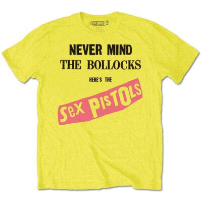 The Sex Pistols Unisex - NMTB Original Album - yellow - T-Shirt L