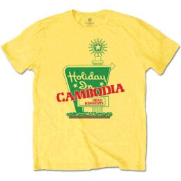 Dead Kennedys - Holiday in Cambodia - yellow - T-Shirt XXL