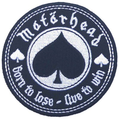 Motörhead - Born to Lose, Live to Win - Patch (Aufnäher)