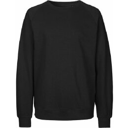 Neutral - Unisex Tiger Cotton Sweatshirt (T63001) - black  L